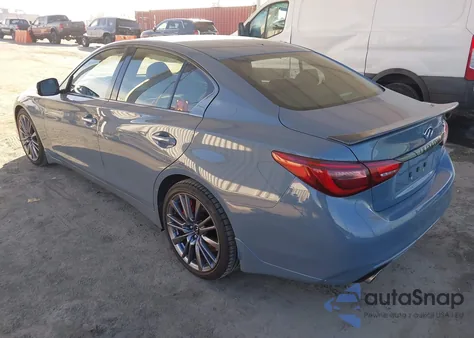 2024 Infiniti Q50 Red Sport 400 из США, поврежденный, VIN JN1FV7DP0RM660544